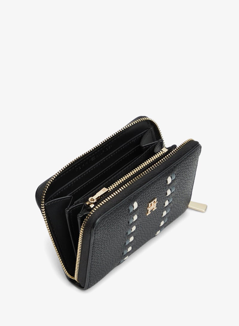 TOMMY HILFIGER Hilfiger Icon TH Monogram Zip-Around Wallet - Image 4